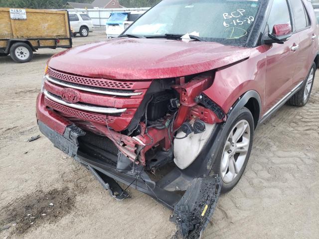 Photo 9 from auction – 2014 FORD EXPLORER L with VIN 1FM5K8F84EGB12015