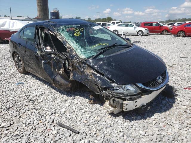 HONDA CIVIC EX 2014 with VIN 19XFB2F87EE259127 - Photo from auction