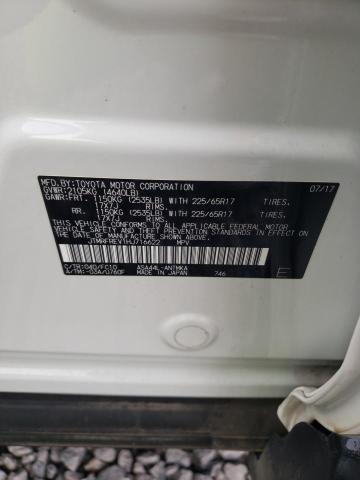 Photo 10 from auction – 2017 TOYOTA RAV4 XLE with VIN JTMRFREV1HJ716622