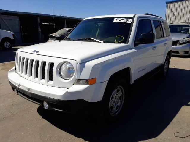Photo 2 from auction – 2016 JEEP PATRIOT SP with VIN 1C4NJPBA8GD734650