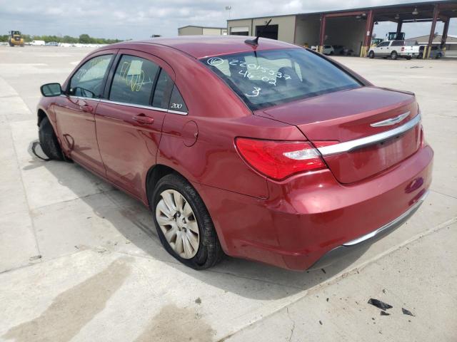 Photo 3 from auction – 2014 CHRYSLER 200 LX with VIN 1C3CCBAB5EN214156