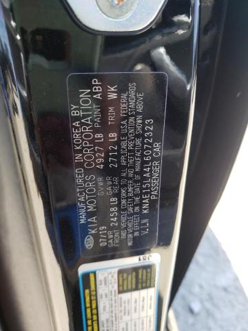 Photo 10 from auction – 2020 KIA STINGER with VIN KNAE15LA4L6072323