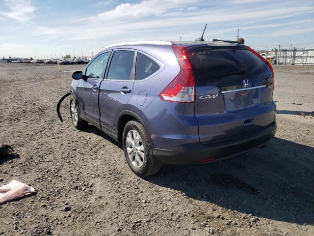 Photo 3 from auction – 2014 HONDA CR-V EXL with VIN 2HKRM4H76EH705285