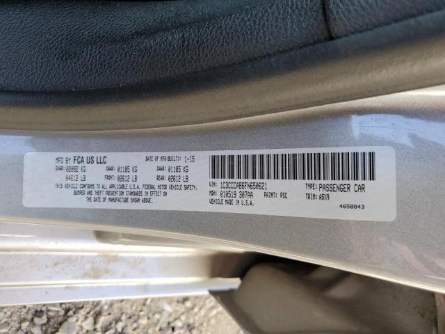 Photo 10 from auction – 2015 CHRYSLER 200 LIMITE with VIN 1C3CCCAB6FN650621