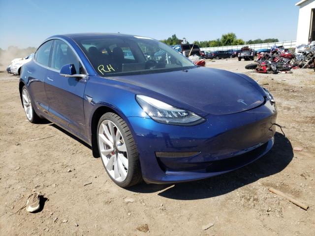 TESLA MODEL 3 2019 with VIN 5YJ3E1EB0KF438343 - Photo from auction