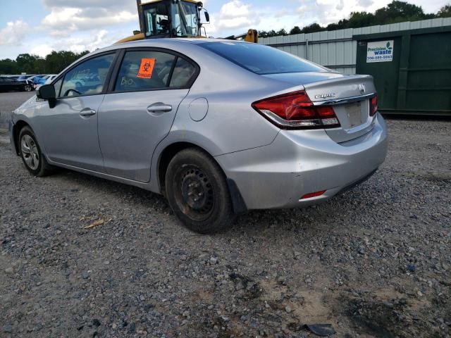 Photo 3 from auction – 2014 HONDA CIVIC LX with VIN 19XFB2F56EE033294