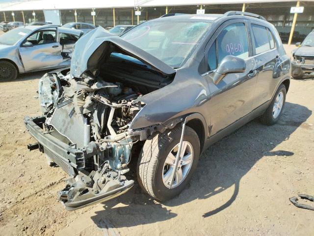 Photo 2 from auction – 2016 CHEVROLET TRAX 1LT with VIN 3GNCJLSB3GL163465
