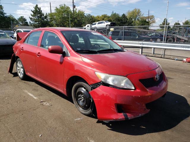 TOYOTA COROLLA BA 2009 with VIN 2T1BU40E99C046249 - Photo from auction