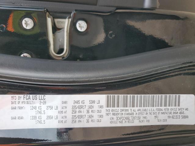 Photo 10 from auction – 2020 DODGE JOURNEY SE with VIN 3C4PDCAB6LT207150