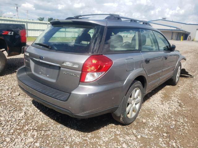 Photo 4 from auction – 2008 SUBARU OUTBACK 2. with VIN 4S4BP61C887310895