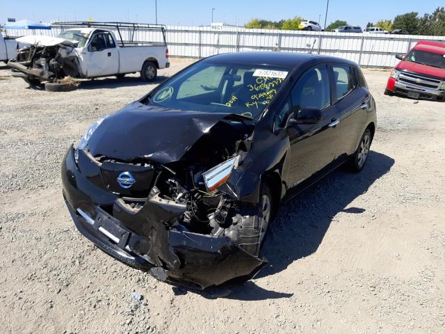 Photo 2 from auction – 2014 NISSAN LEAF S with VIN 1N4AZ0CP0EC339811