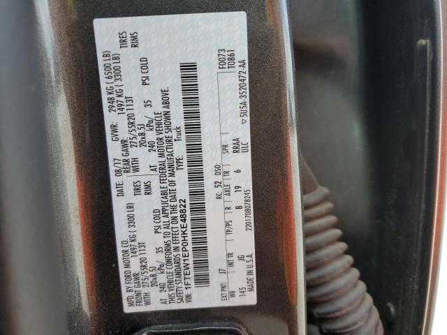 Photo 10 from auction – 2017 FORD F150 SUPER with VIN 1FTEW1EP0HKE48822