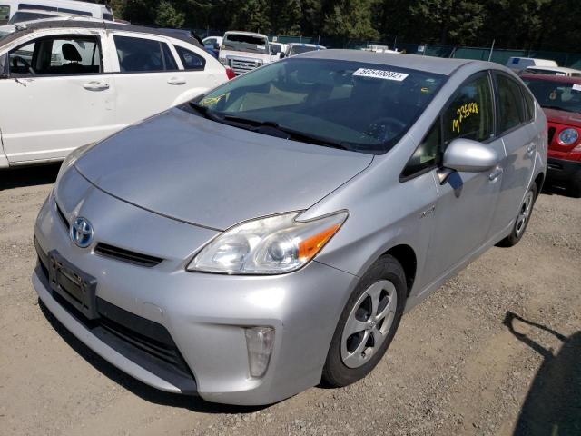 Photo 2 from auction – 2012 TOYOTA PRIUS with VIN JTDKN3DU3C1512701