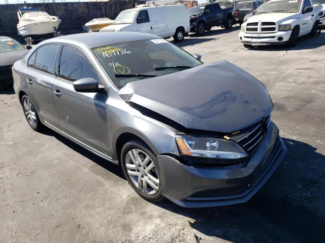 VOLKSWAGEN JETTA S 2018 with VIN 3VW2B7AJ0JM232662 - Photo from auction