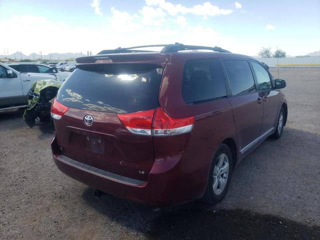 Photo 4 from auction – 2014 TOYOTA SIENNA LE with VIN 5TDKK3DC4ES504838
