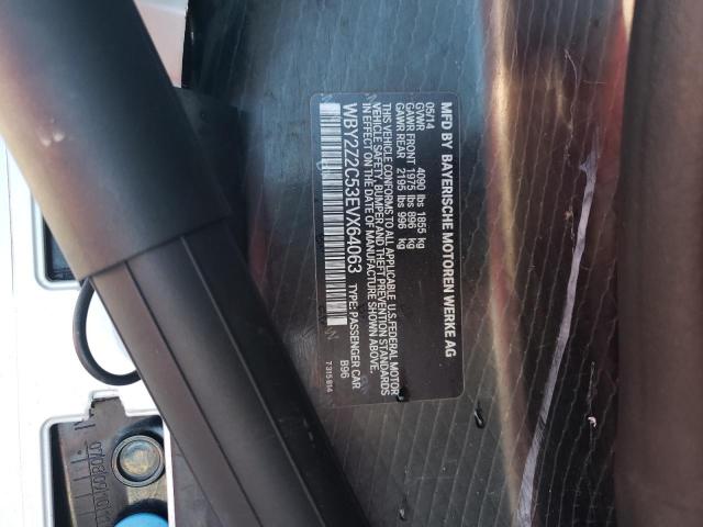Photo 10 from auction – 2014 BMW I8 with VIN WBY2Z2C53EVX64063