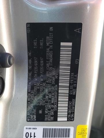 Photo 10 from auction – 2017 TOYOTA SIENNA LE with VIN 5TDKZ3DC6HS813694