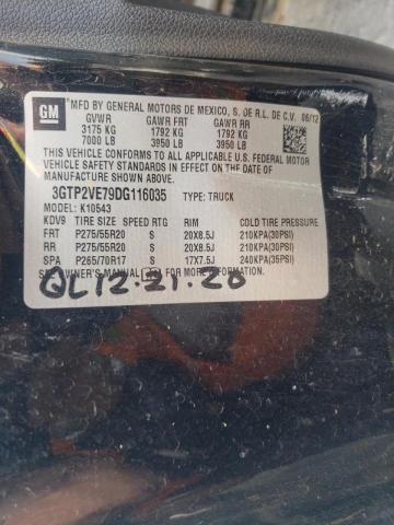 Photo 10 from auction – 2013 GMC SIERRA K15 with VIN 3GTP2VE79DG116035