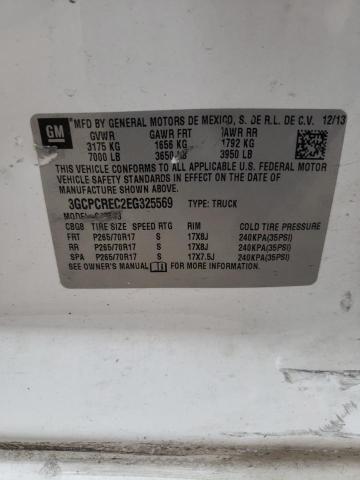 Photo 10 from auction – 2014 CHEVROLET SILVERADO with VIN 3GCPCREC2EG325569