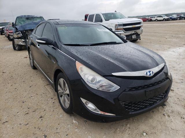 HYUNDAI SONATA HYB 2015 with VIN KMHEC4A44FA136961 - Photo from auction