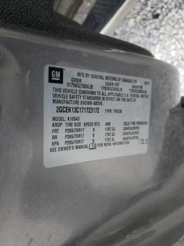 Photo 10 from auction – 2007 CHEVROLET SILVERADO with VIN 2GCEK13C171723172