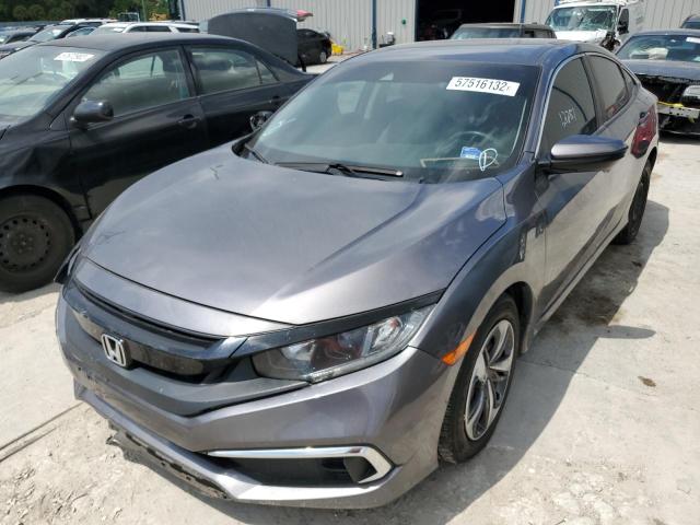 Photo 2 from auction – 2019 HONDA CIVIC LX with VIN 19XFC2F68KE032973