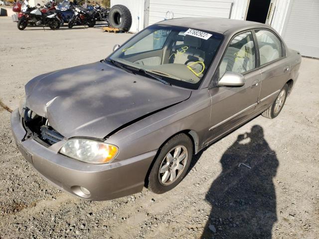Photo 2 from auction – 2002 KIA SPECTRA BA with VIN KNAFB121425201595