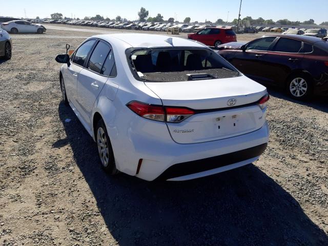 Photo 3 from auction – 2020 TOYOTA COROLLA LE with VIN 5YFEPRAE0LP096609