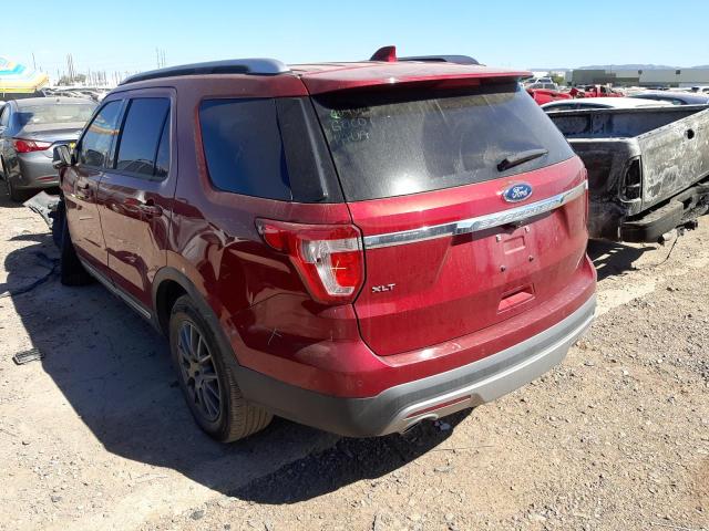 Photo 3 from auction – 2016 FORD EXPLORER X with VIN 1FM5K7D81GGA07741