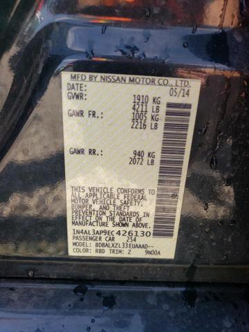 Photo 10 from auction – 2014 NISSAN ALTIMA 2.5 with VIN 1N4AL3AP9EC426130