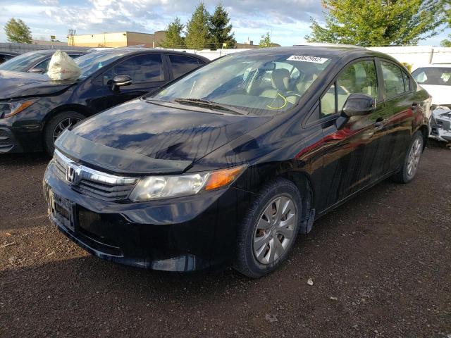 Zdjęcie 2 z aukcji – 2012 HONDA CIVIC LX z VIN 2HGFB2F48CH103579