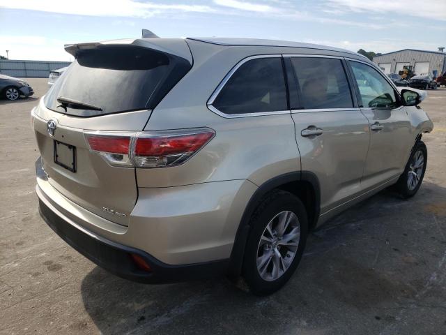 Photo 4 from auction – 2015 TOYOTA HIGHLANDER with VIN 5TDJKRFH4FS157911