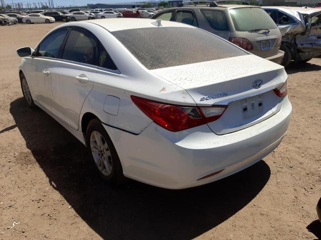 Photo 3 from auction – 2013 HYUNDAI SONATA GLS with VIN 5NPEB4AC0DH757893
