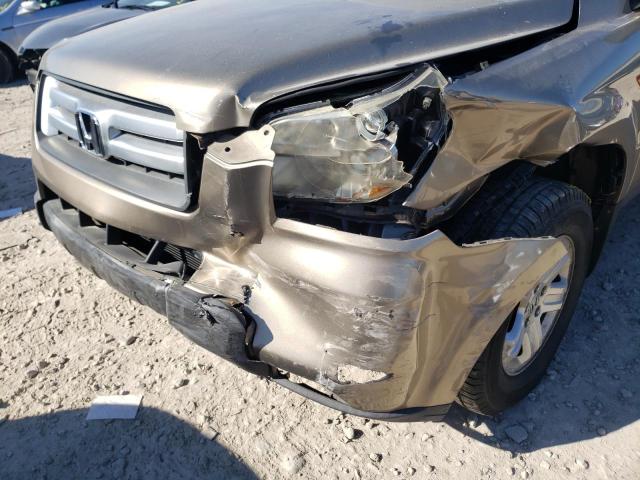 Photo 9 from auction – 2008 HONDA PILOT VP with VIN 5FNYF182X8B055369