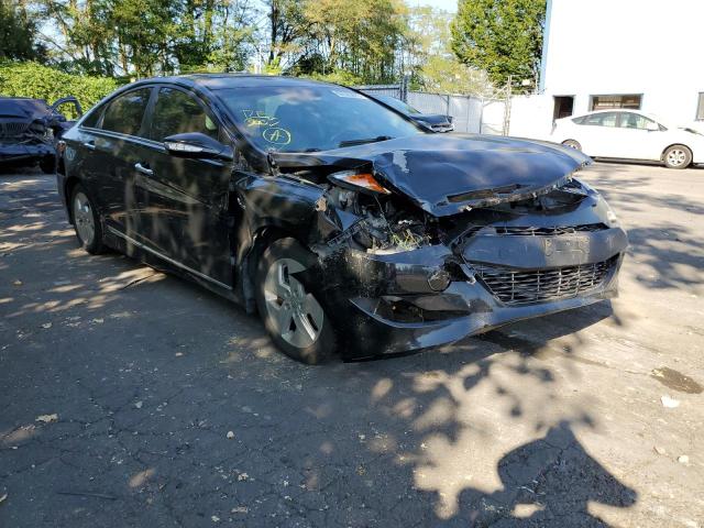 HYUNDAI SONATA HYB 2011 with VIN KMHEC4A42BA004128 - Photo from auction