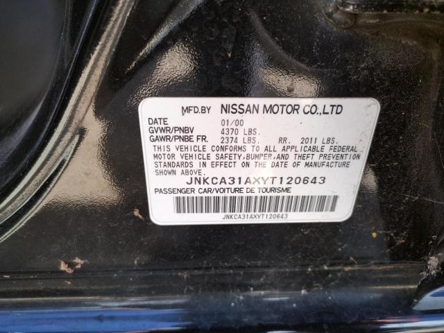 Photo 10 from auction – 2000 INFINITI I30 with VIN JNKCA31AXYT120643