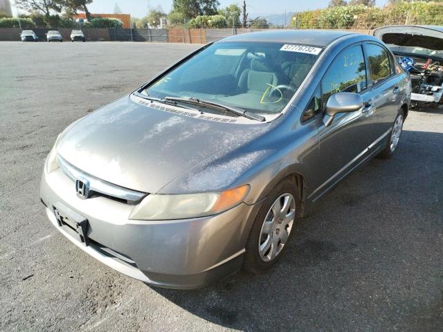 Photo 2 from auction – 2006 HONDA CIVIC LX with VIN 2HGFA16596H513091