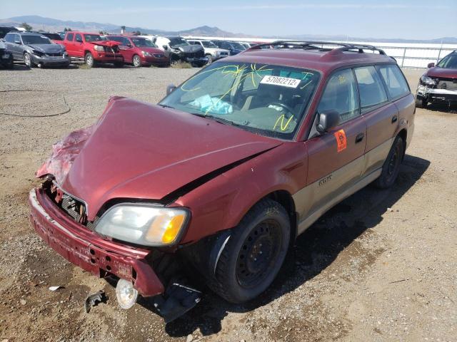 Photo 2 from auction – 2002 SUBARU LEGACY OUT with VIN 4S3BH665827666993