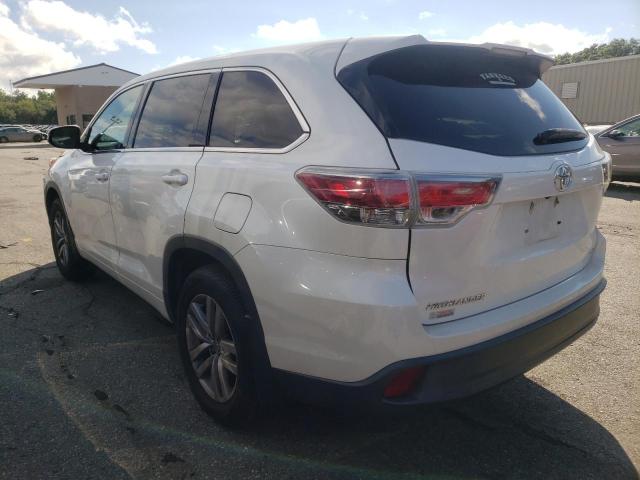 Photo 3 from auction – 2016 TOYOTA HIGHLANDER with VIN 5TDBKRFH5GS291705