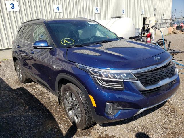 KIA SELTOS EX 2021 with VIN KNDERCAA7M7065414 - Photo from auction