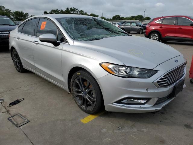FORD FUSION SE 2018 with VIN 3FA6P0HD9JR267481 - Photo from auction