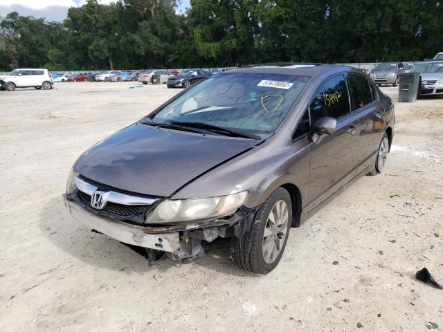 Photo 2 from auction – 2009 HONDA CIVIC EX with VIN 2HGFA16819H535830