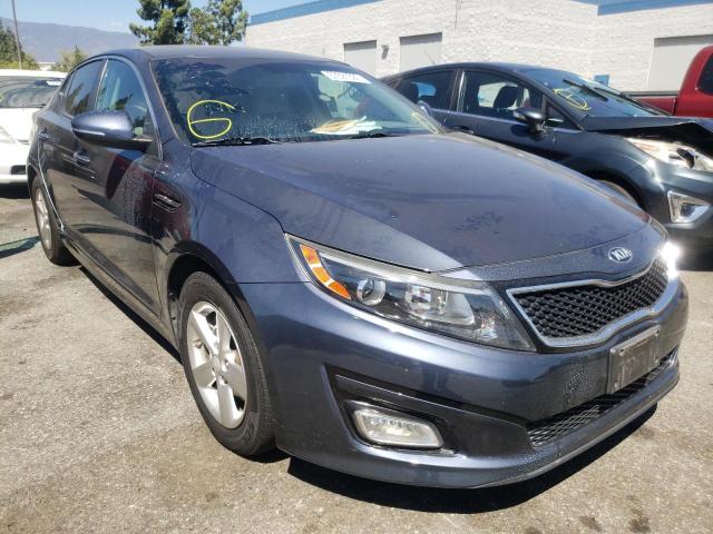 KIA OPTIMA LX 2015 with VIN 5XXGM4A70FG491392 - Photo from auction