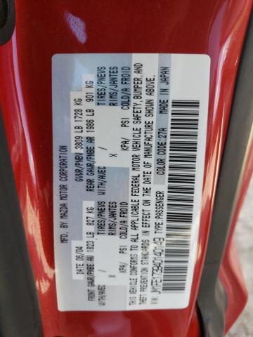 Photo 10 from auction – 2004 MAZDA RX8 with VIN JM1FE173940140149