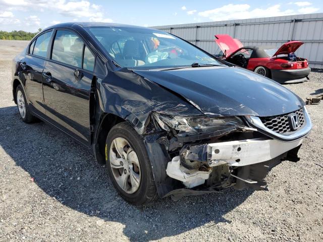HONDA CIVIC LX 2013 with VIN 19XFB2F52DE249142 - Photo from auction