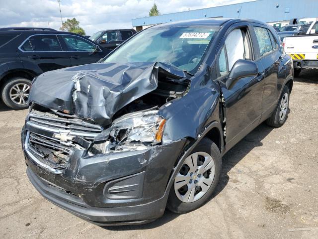Photo 2 from auction – 2016 CHEVROLET TRAX LS with VIN 3GNCJKSBXGL272029