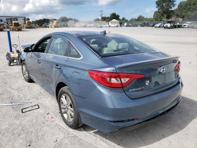 Photo 3 from auction – 2017 HYUNDAI SONATA SE with VIN 5NPE24AF3HH505555