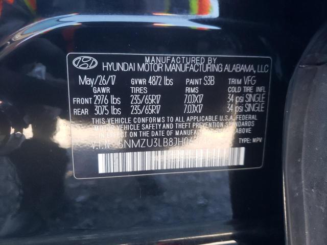 Photo 10 from auction – 2018 HYUNDAI SANTA FE S with VIN 5NMZU3LB8JH063746