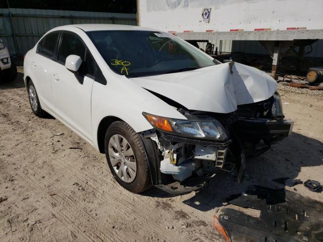 HONDA CIVIC LX 2012 with VIN 2HGFB2F57CH569965 - Photo from auction