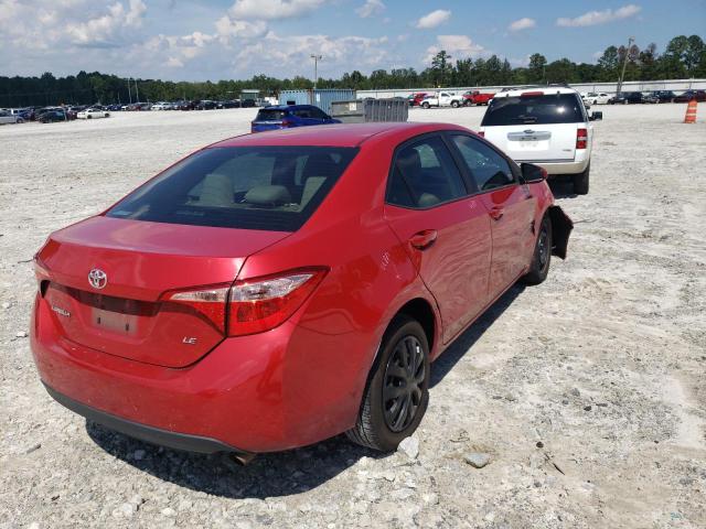 Photo 4 from auction – 2018 TOYOTA COROLLA L with VIN 2T1BURHE1JC051287